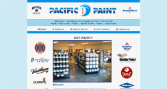 Desktop Screenshot of pacificpaintstore.com